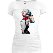 Женская удлиненная футболка Харли Квинн (Harley Quinn)