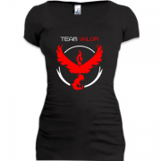 Женская удлиненная футболка Team Valor