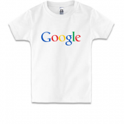 Детская футболка с логотипом Google