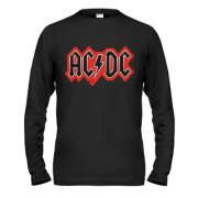 Чоловічий лонгслів AC/DC (red logo)