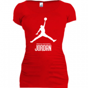 Женская удлиненная футболка Michael Jordan