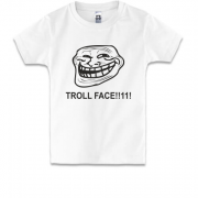 Дитяча футболка Trollface