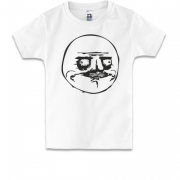 Детская футболка Me gusta Face