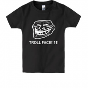 Детская футболка Troll face