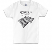 Детская футболка winter is coming