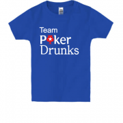 Дитяча футболка Team Poker Drunks