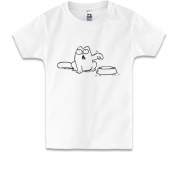 Дитяча футболка Кіт Саймона з мискою 2