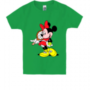 Детская футболка Minie Mouse теннис 2