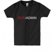 Дитяча футболка SYS ADMIN