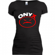 Женская удлиненная футболка Onyx