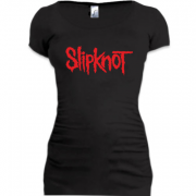 Женская удлиненная футболка Slipknot