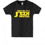Детская футболка Jedi master