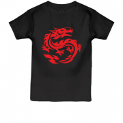 Детская футболка Красный дракон