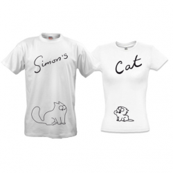 Парные футболки Simons Cat