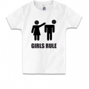 Детская футболка Girls rule
