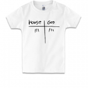 Детская футболка House VS God