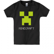 Дитяча футболка Minecraft logo grey