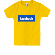 Дитяча футболка з логотипом Facebook