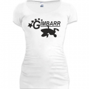 Женская удлиненная футболка Gimbarr