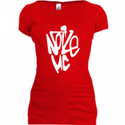 Женская удлиненная футболка Noize MC