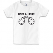 Детская футболка POLICE с наручниками