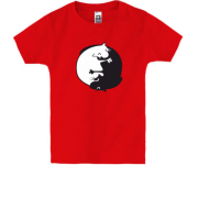 Дитяча футболка Коти Інь-Янь