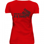 Женская удлиненная футболка World of Tanks 4