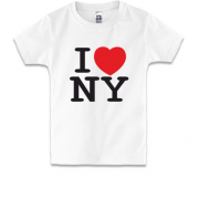 Детская футболка I love NY