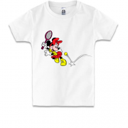 Детская футболка Minie Mouse теннис