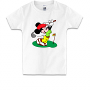 Детская футболка Мики и гольф