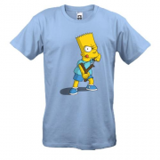 Футболка Барт Сімпсон з рогаткою