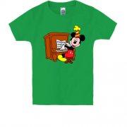 Детская футболка Мики пионист