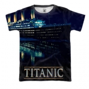 3D футболка с Титаником