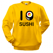 Свитшот Я люблю суши