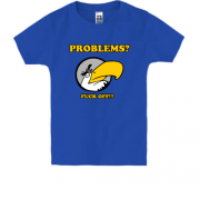 Детская футболка Angry Birds (problems)