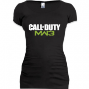 Женская удлиненная футболка Call of Duty MW3