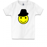 Дитяча футболка Смайл з капелюхом