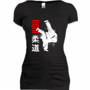 Женская удлиненная футболка spot Judo