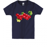 Детская футболка с гроздью смородины