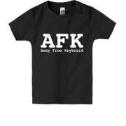 Детская футболка AFK Away From Keyboard.