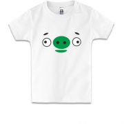 Детская футболка Angry birds pig