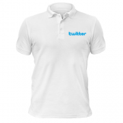 Рубашка поло с логотипом Twitter