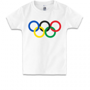 Дитяча футболка Олімпійські кільця