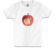 Дитяча футболка натуральний Apple