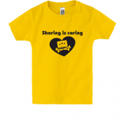 Детская футболка Sharing