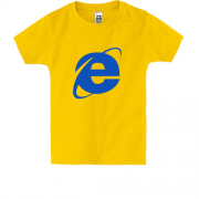 Дитяча футболка Internet Explorer