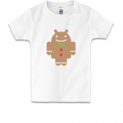 Детская футболка "Android - печенюшка"