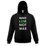 Детская толстовка "Make Love, Not War"