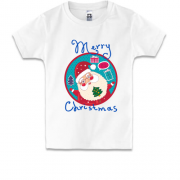 Дитяча футболка Щасливого Різдва 3