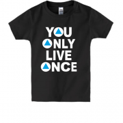 Дитяча футболка You Only Live Once